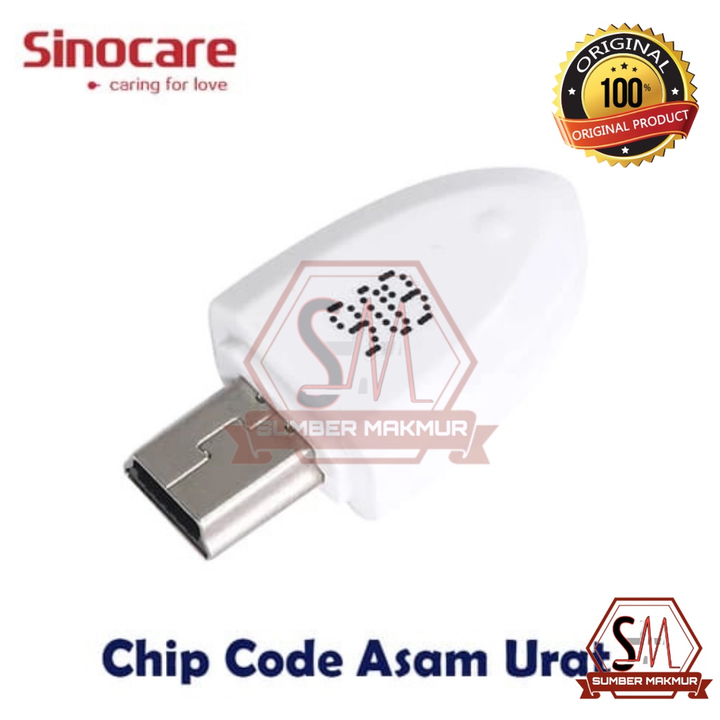 Alat Cek Gula Darah dan Asam Urat Sinocare Safe AQ UG (Alat, Strip &amp; Lancet)