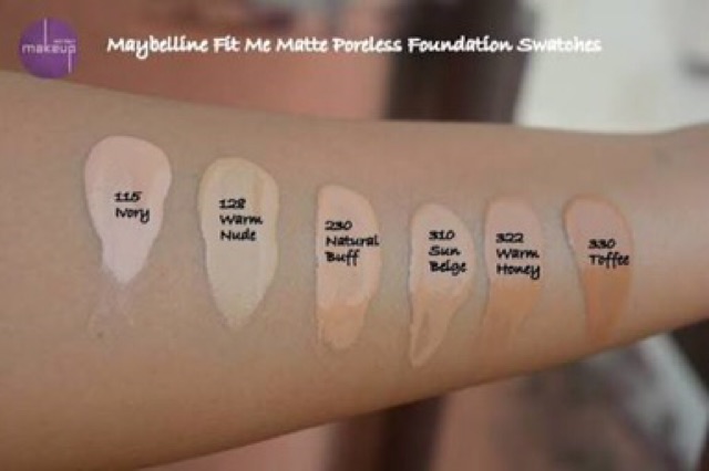 [Pump] MAYBELLINE Fit me Matte + Poreless foundation Normal to oily 30ml