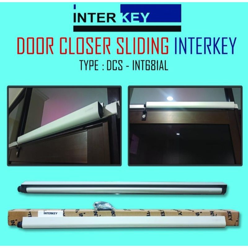 Door closer pintu sliding atau geser merk Interkey