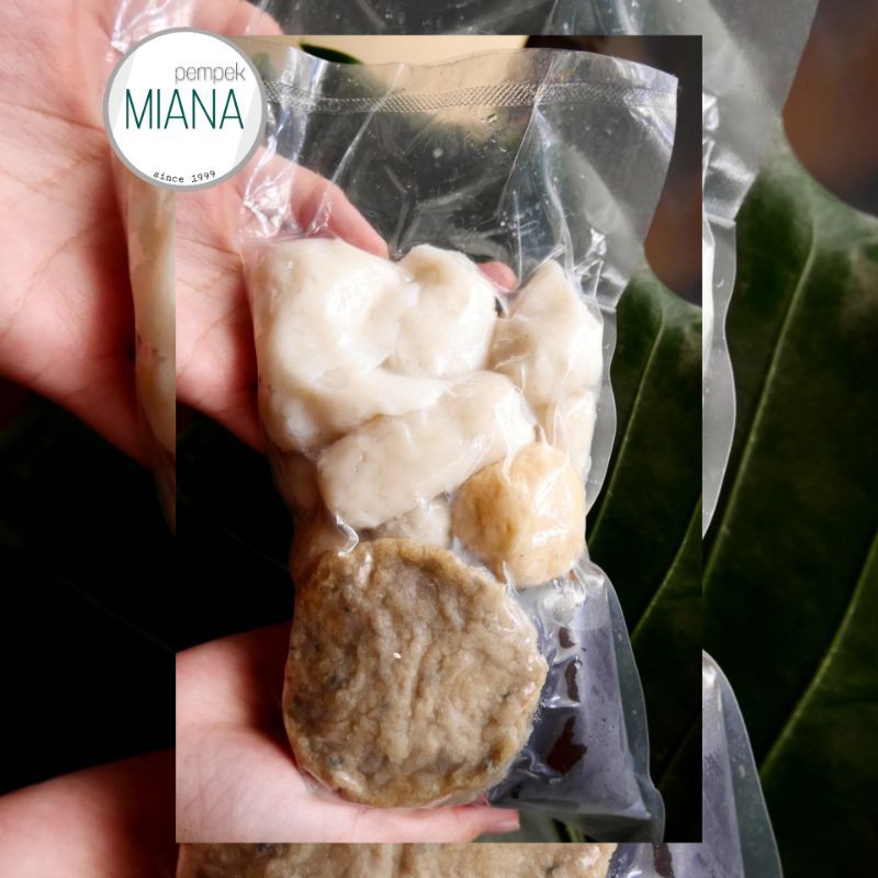 

Pempek Palembang Miana Kecil 15Pcs [ASLI IKAN TENGGIRI]