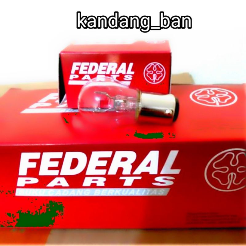 Bohlam stop semua motor matic &amp; bebek merk federal by pt.astra otoparts