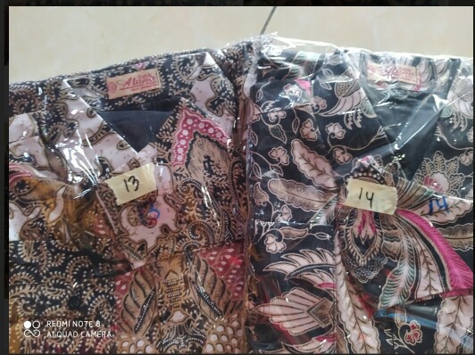 Batik Pria Lengan Panjang Keratonan Solo Premium Produksi Batik Aluna Sku 063