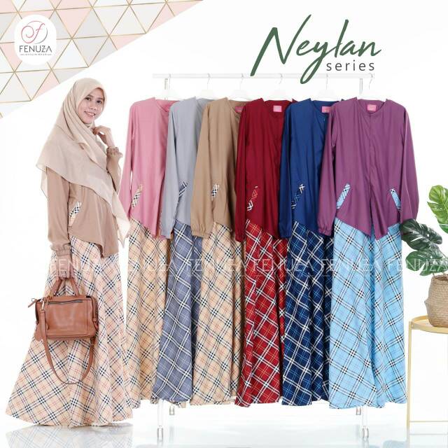 Gamis Toyobo Mix Katun Jepang Neylan series Fenuza