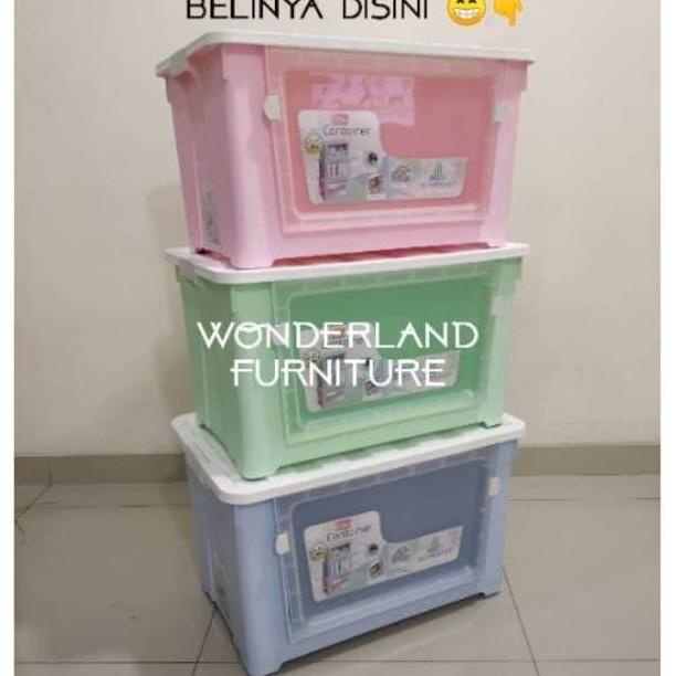 

Harga Murah By Gojek Box Container Plastik Premium Olymplast 62 Liter