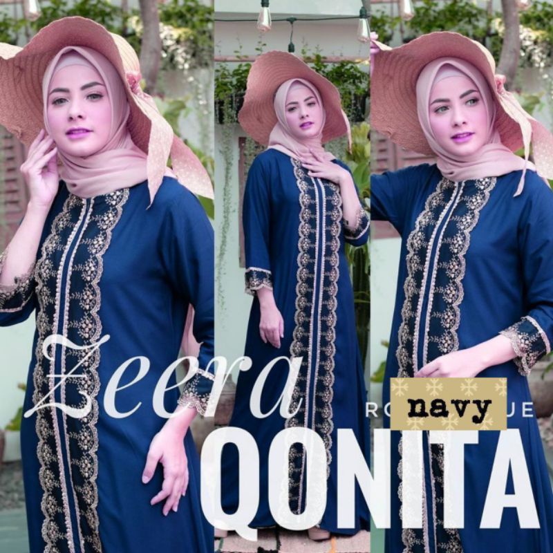 DASTER ARAB QONITA / DASTER ARAB TERBARU / DASTER ARAB LENGAN PANJANG