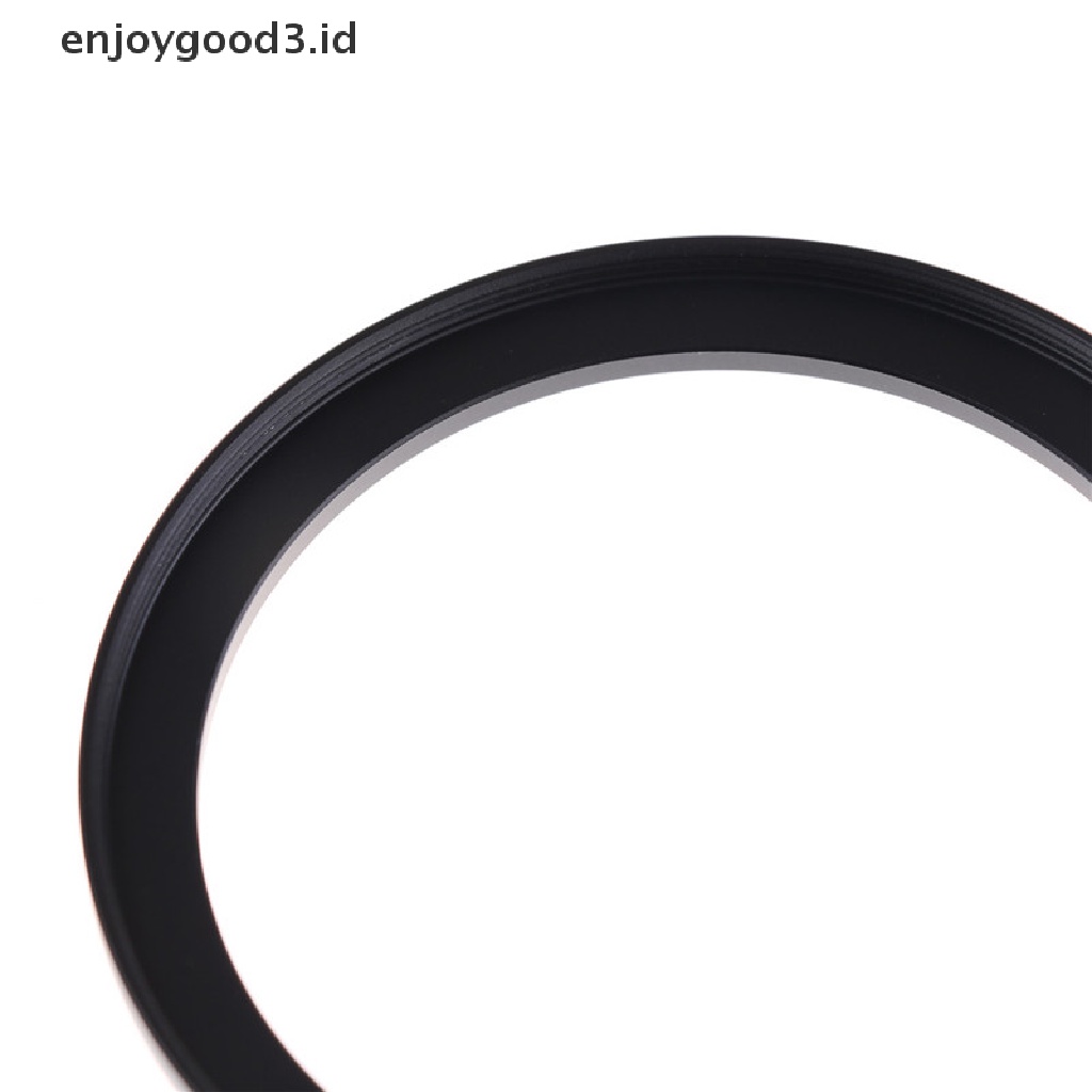 (Id) Ring Filter Lensa Step Up Bahan Metal Ukuran 67-77mm Warna Hitam