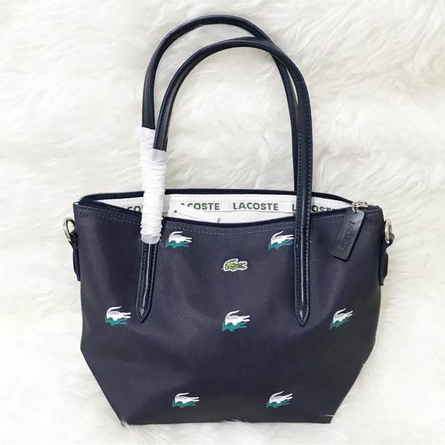 Tas Lacoste Croco Mini Tali Panjang