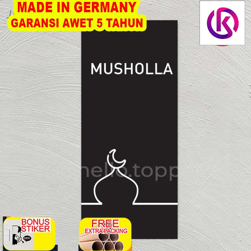 

Promo Sign Label Akrilik Musholla | Ruang Musholla Acrylic Signage