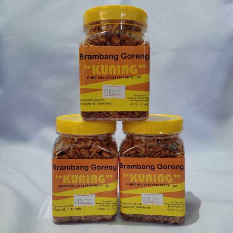 

Brambang Goreng Kuning - 100 gram