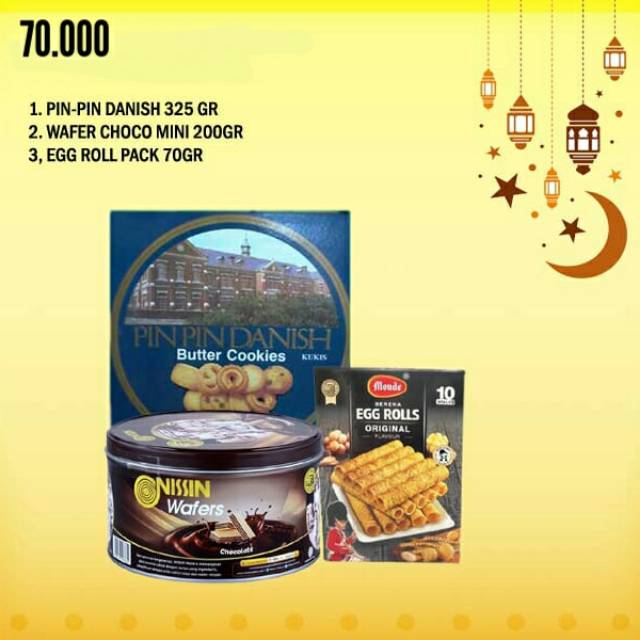 Parcel Murah monde nissin wafer eggroll