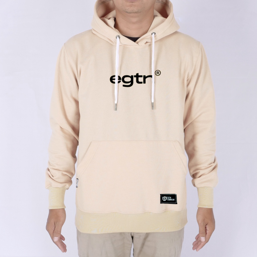 Sweater Hoodie Cream Pria Distro Original Brand Eighty Nine Terlaris Hodie Wanita Cream Oversize Keren Aesthetic