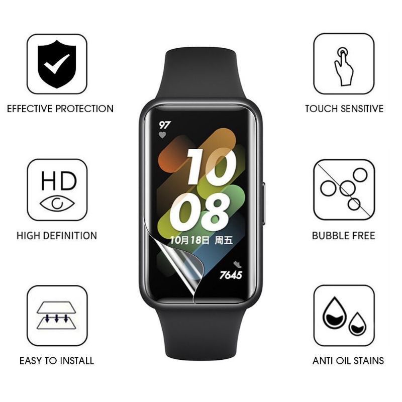 Huawei Band 7 Anti Gores Hydrogel Full Screen Protector