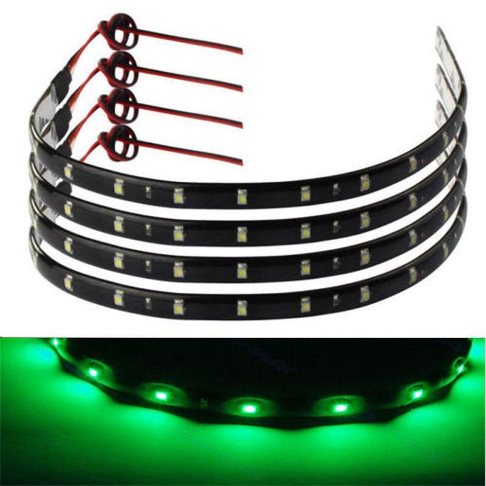 Populer Lampu LED Strip Mobil Waterproof2835Lampu Strip Light Bar Aksesoris Otomatis DC12V LED Strip