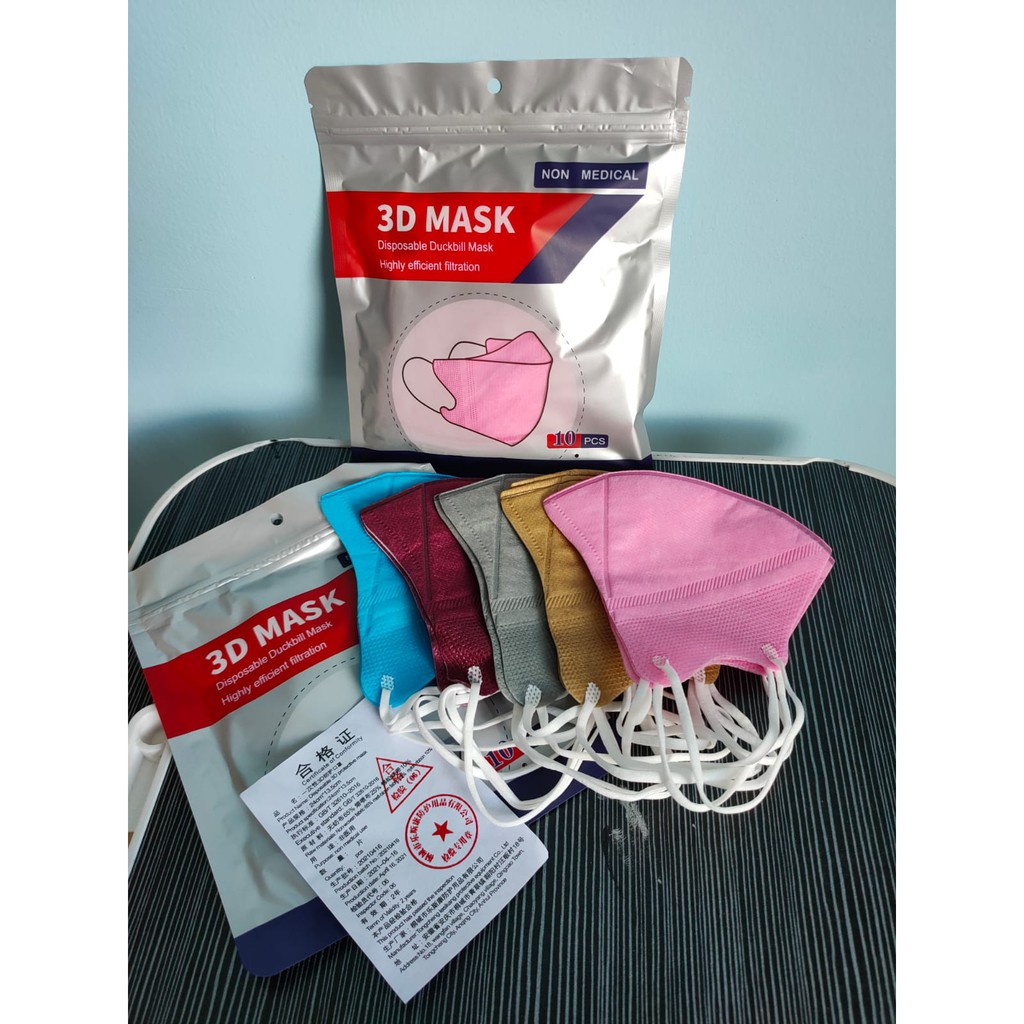 Masker Duckbill Alkindo 4Ply per box isi 50 pcs