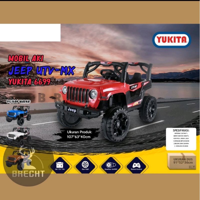 mobil aki jeep 6699/mobil aki rubicorn