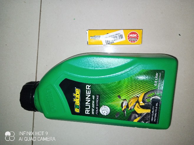 Evalube Runner Sae 20/40 4t 800ml (dijamin Asli)