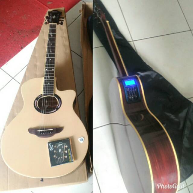 Gitar akustik electrik yamaha APX500II EQ tuner
