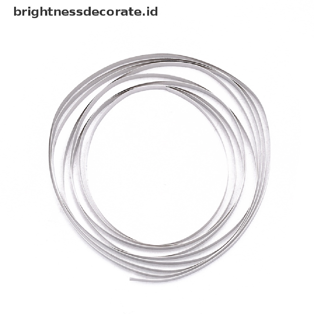 [birth] 2M 8mm x 0.12 Pure Ni Plate Nickel Strip Tape For Li 18650 Battery Spot Welding  [ID]