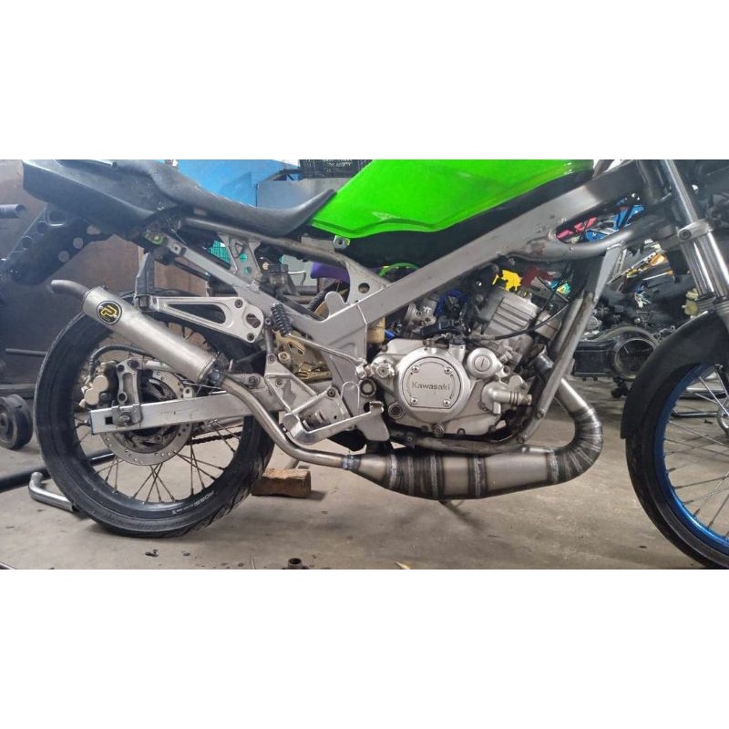 Knalpot Pekajaman Original Ninja R Type Cobra Galvanis almu original racing jogja asli