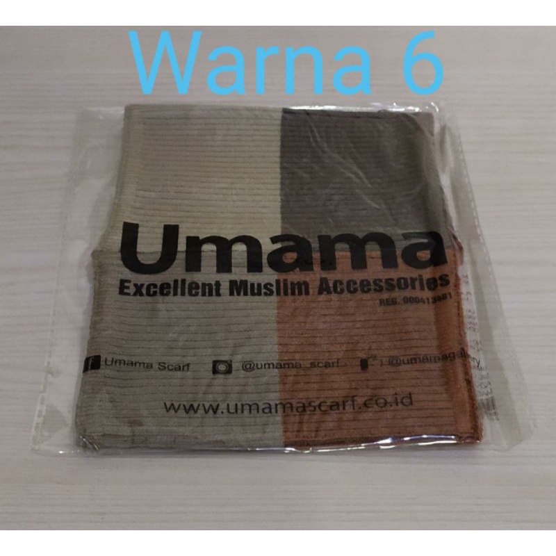 Warna 6 s/d 10 Harga Ecer Ciput Rajut 4 Warna by Umama Scarf