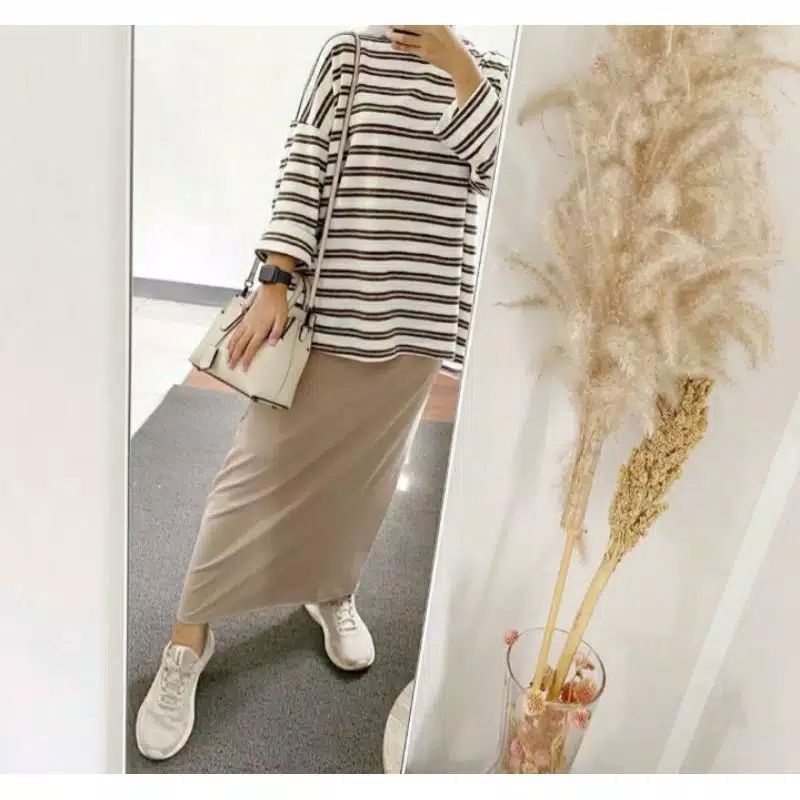 (BISA COD) INER SEPAN DRESS MAXI INER BUSUI/non Busui S M L XL XXL-2