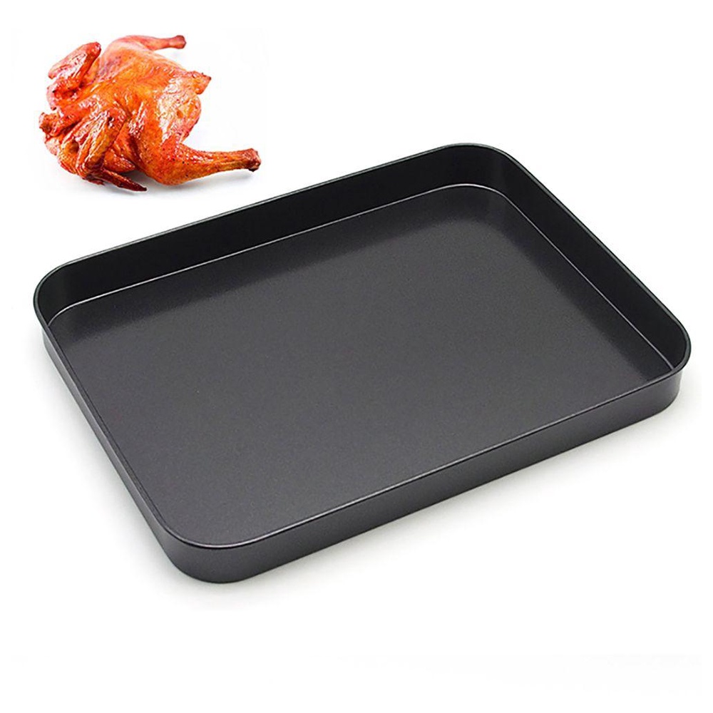 Solighter 10 Inch Baking Bread Pan Persegi Panjang DIY Bakeware Cheesecake Kue Cetakan Dapur Gadget Roti Bakar Cetakan