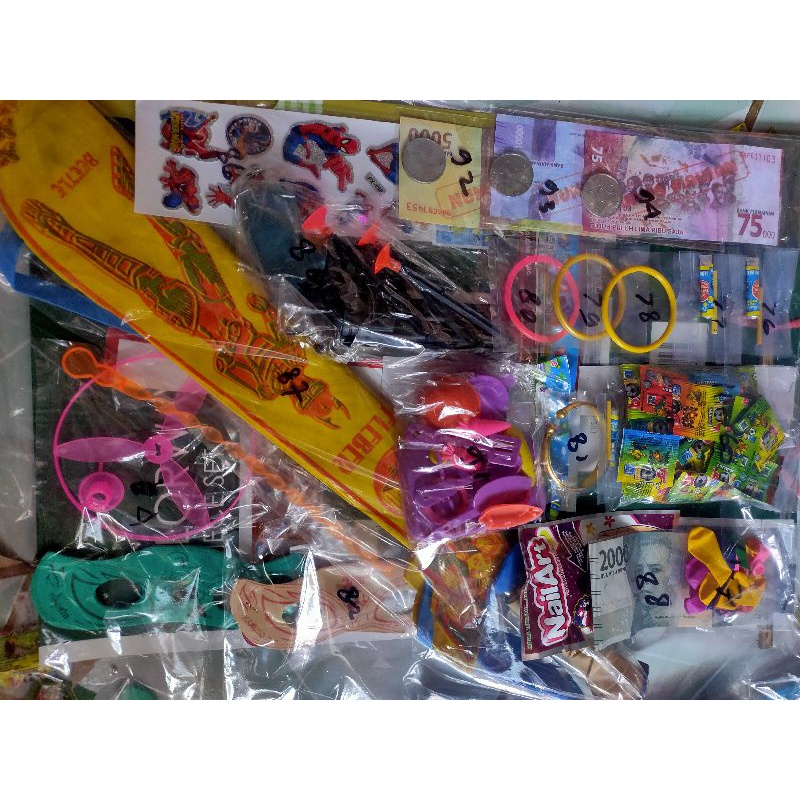 Lotre kolas mainan isi 85