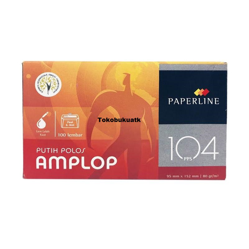 

Amplop Paperline 104 PPS - Putih