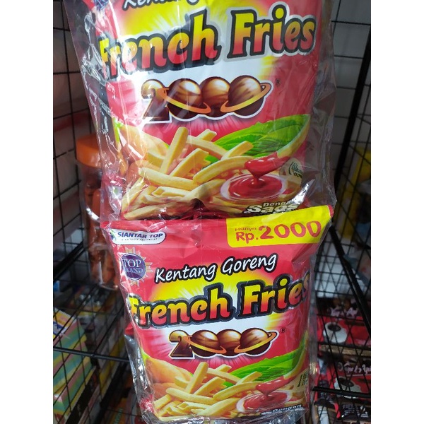 

siantar top stt french fries kemasan 10 bungkus x17gr eceran 2000