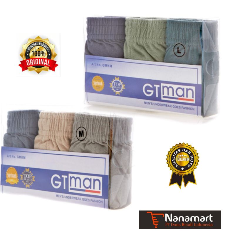 GT Man Gmkm Celana Dalam Pria isi 3