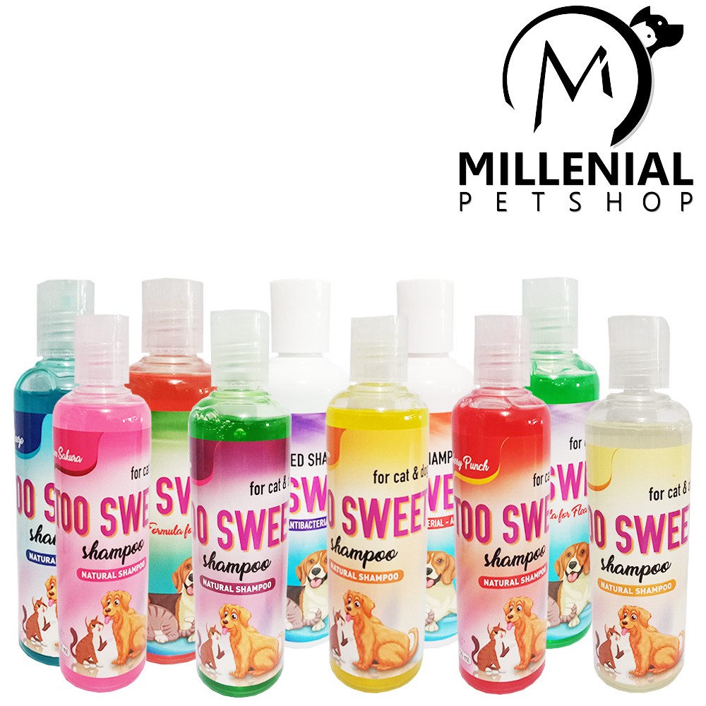 Shampo murah Hewan Kucing anjing cat n dog TOO SWEET 250 ml wangi