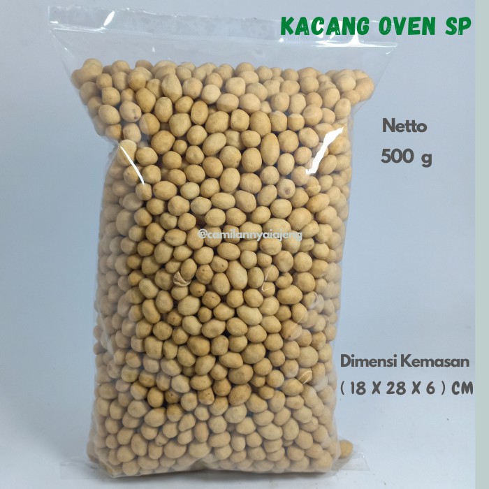 

Kacang Telur Atom Panggang Oven SP Camilan Kiloan 500 g