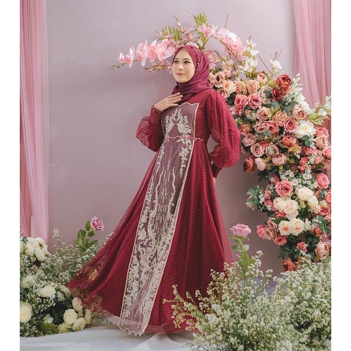 Dayana dress gamis - Open PO