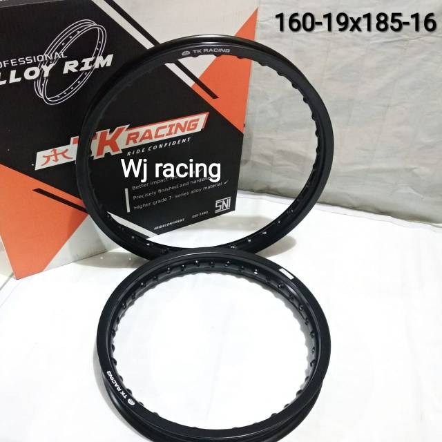 Velg TK Racing KLX Ring 16 / 19 36 hole SEPASANG