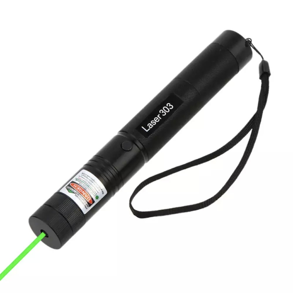 Green Laser Pointer 303 / Senter Jarak Jauh Presentasi Rechargeable