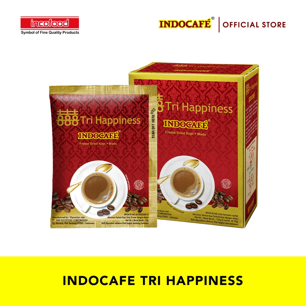 Indocafe Tri Happiness (5 sachet)