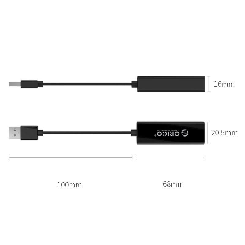 Orico UTJ-U2 USB 2.0 To Lan Fast Ethernet Network Adapter