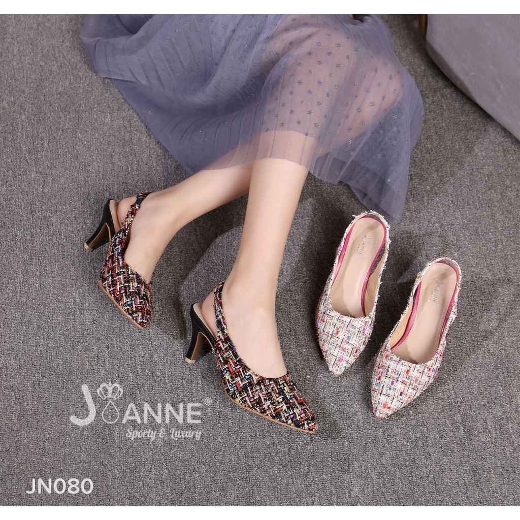 JOANNE Slingback High Heels Shoes #JN080 ORIGINAL