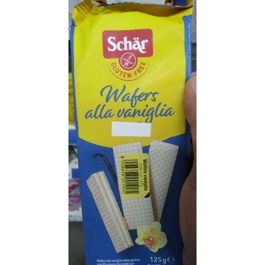 

SCHAR WAFER ALLA VANIGLIA 125 GRAM