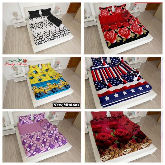 Nay / Sprei Lady Rose Ukuran 180X200 King Sprai Karakter Ladyrose Katalog 2