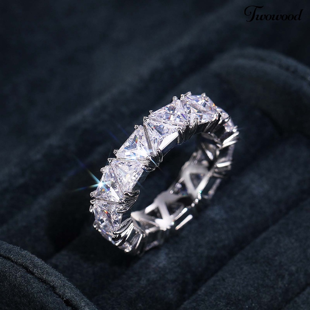 Cincin Bahan Tembaga Gaya Elegan Untuk Wanita