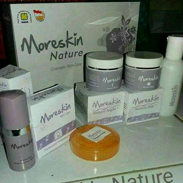 MORESKIN NATURE PRODUK PERAWATAN WAJAH ORIGINAL NASA