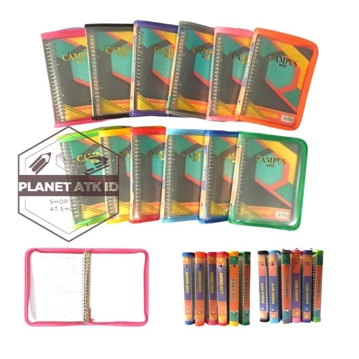 

Binder Note Campus A5/ Ring Besi/Book Spiral/Kertas/Kuliah/Note