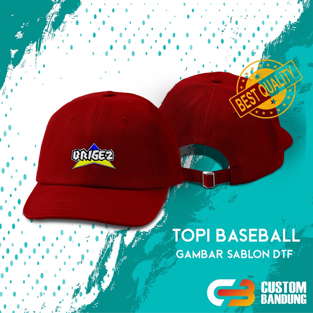 Topi Baseball BRIGEZ Pria Wanita Bisa COD Original High Premium Quality