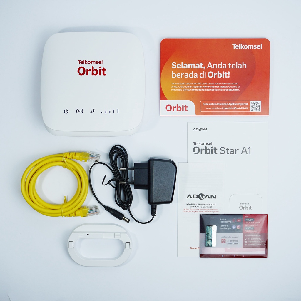 MODEM TELKOMSEL ORBIT START A1 150GB 6 BULAN