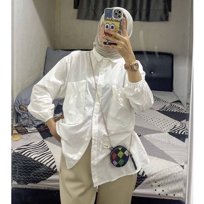 CANTIKA TOP BLOUSE  // KEMEJA SHAKILA OVERSIZE