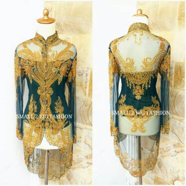 kebaya panjang / kebaya modern / kebaya pengantin / kebaya nikah / kebaya akad / kebaya jawa