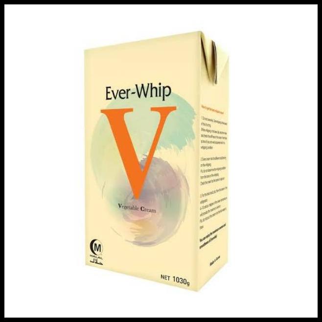 

Ever Whip V Vanilla , Non Dairy Cream