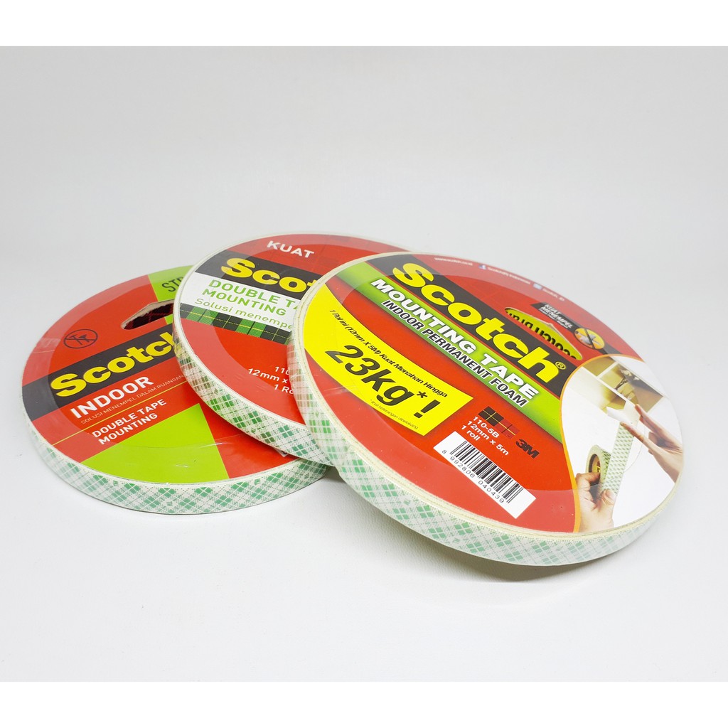 3M Double Tape Mounting Scotch  12mm x 5 m