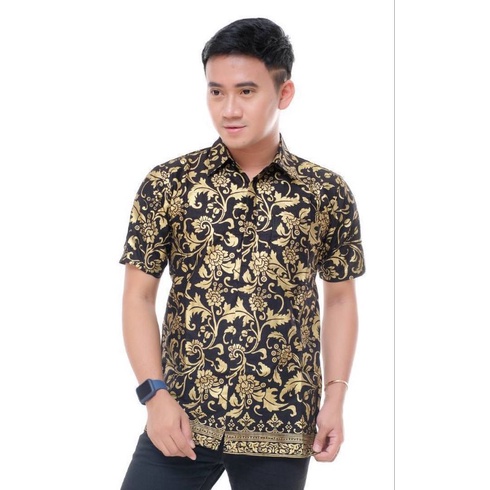 KEMEJA BATIK PRIA LENGAN PANJANG BAKUNG PRODO ( ORIGINAL ) M,L,XL,XXL